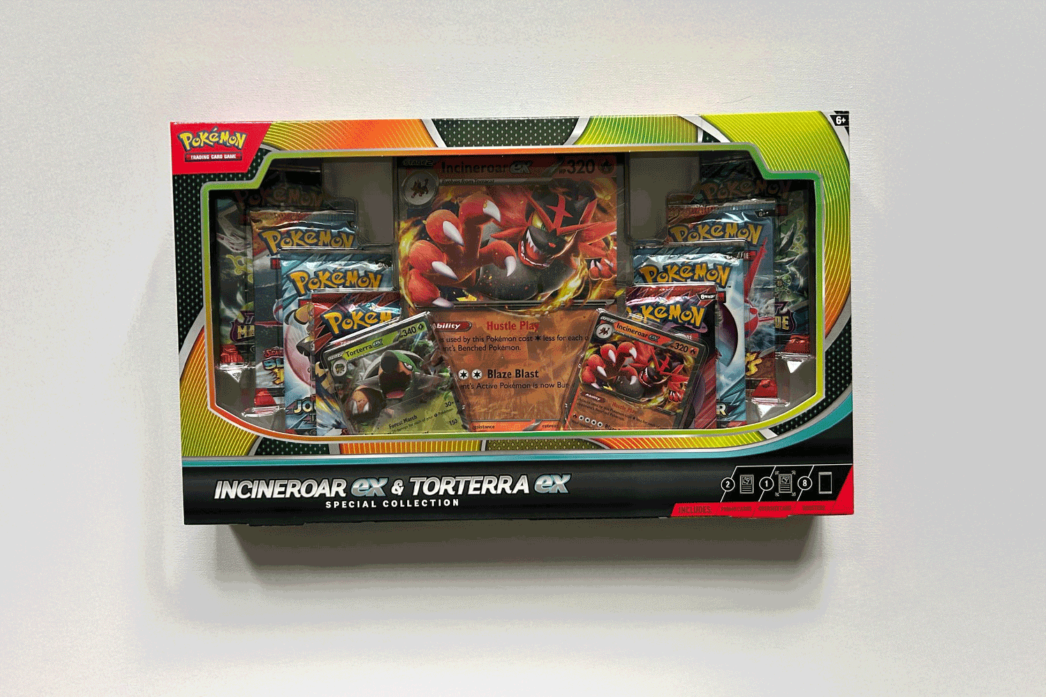Incineroar Ex & Torterra Ex Special Collection Box
