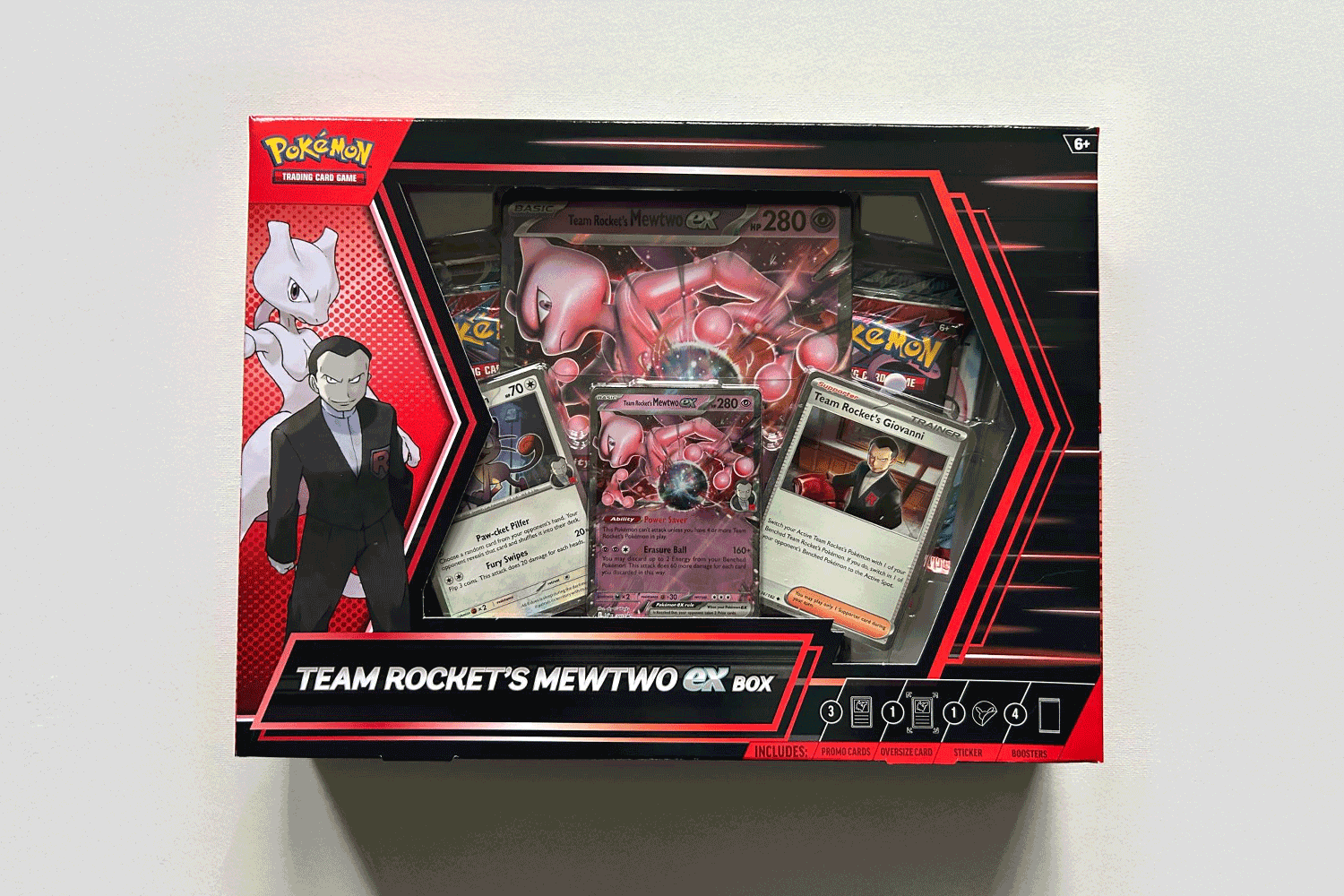 Team Rocket's Mewtwo ex Box